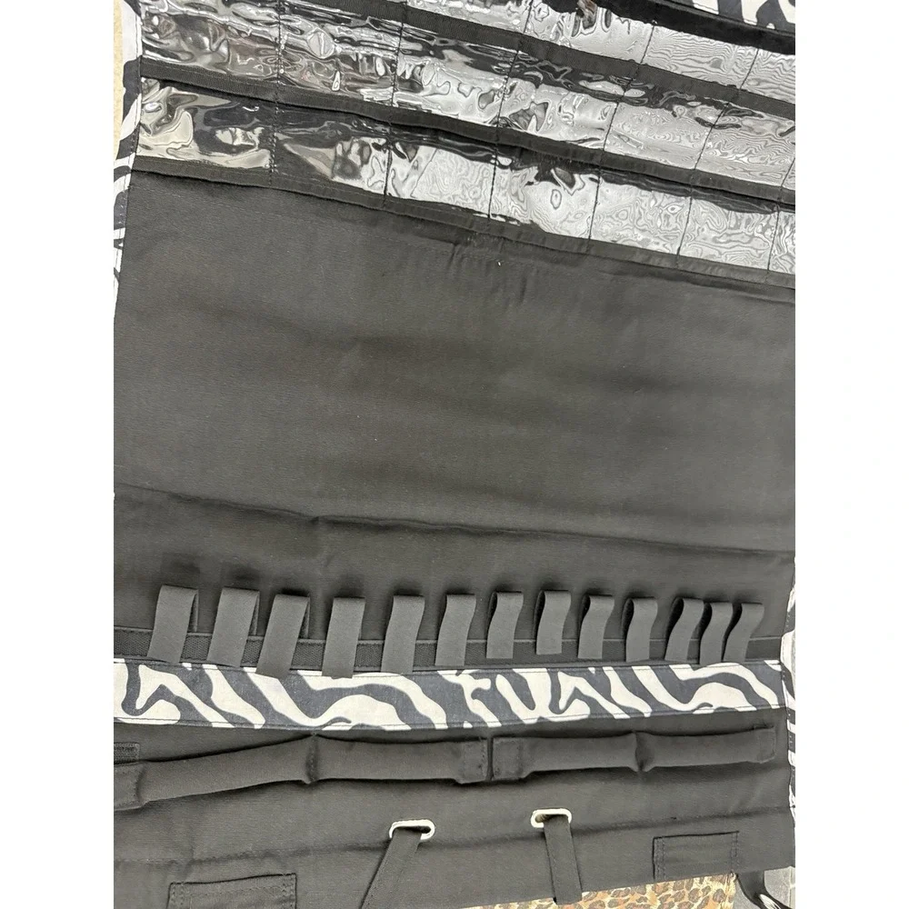 Donna Walsh Hanging Jewelry Organizer - Ultimate Jewelry Scroll- ZEBRA RARE FIND